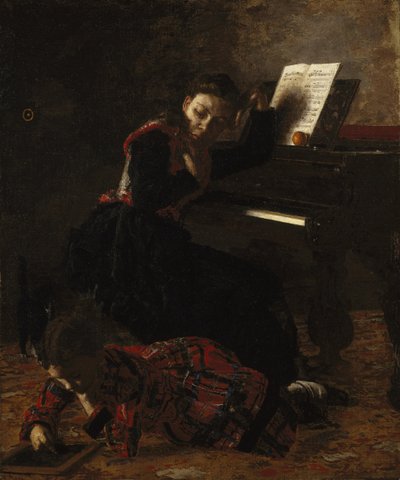 Home Scene by Thomas Eakins